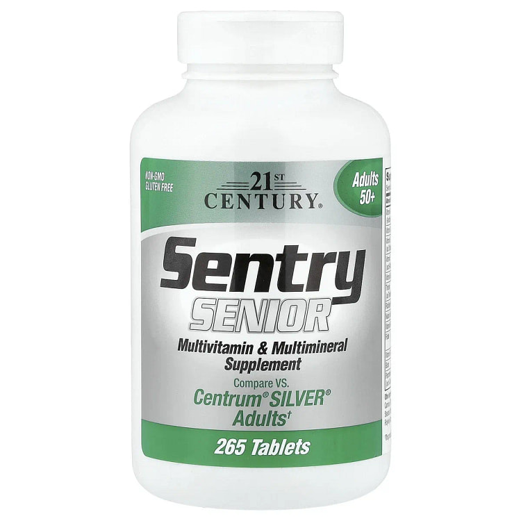 Sentry Senior Multivitamin 50+ 265 Tablets 1 each