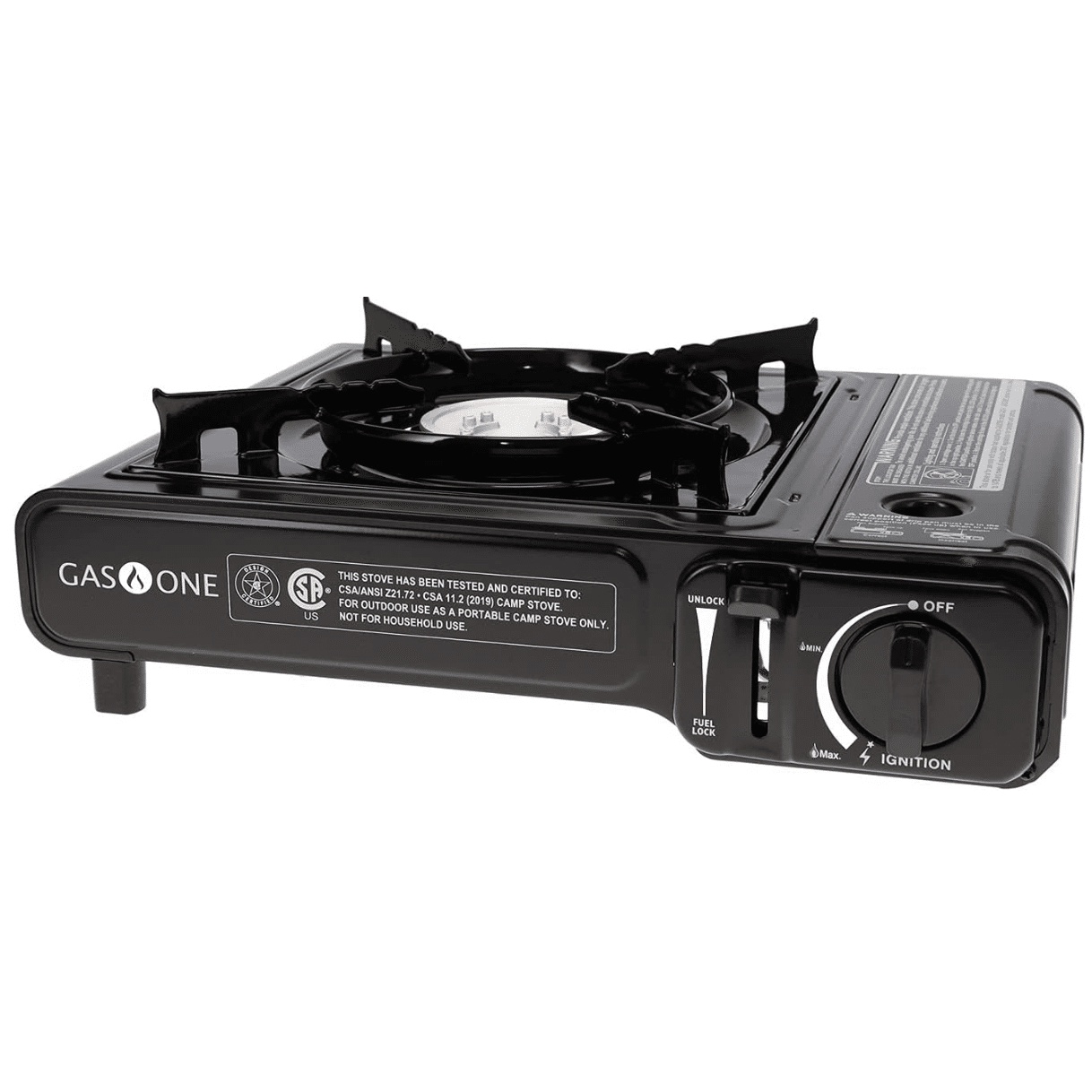 GasOne GS-1000 7,650 BTU Portable Butane Gas Stove Automatic Ignition 1 each