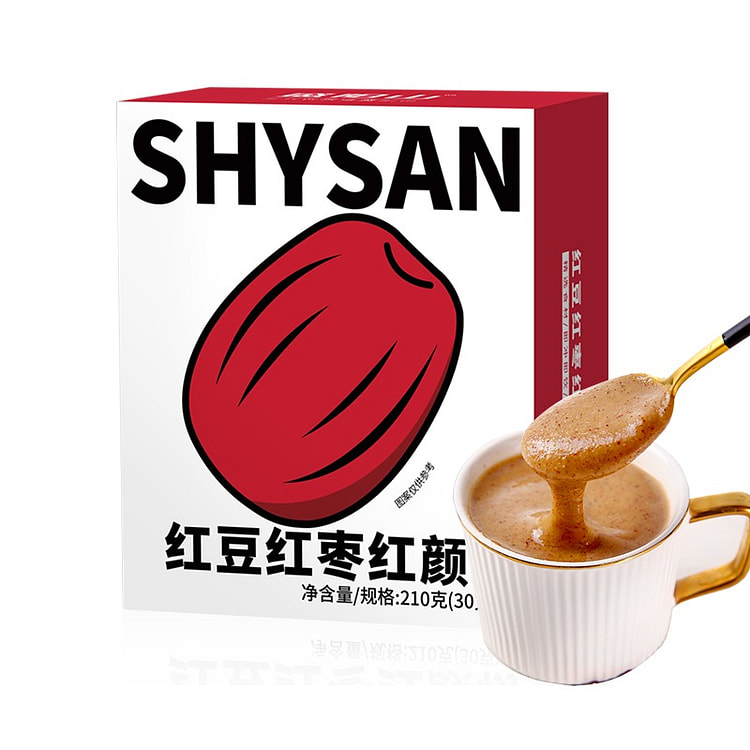 Bột đậu đỏ và táo tàu Bữa sáng ngũ cốc dinh dưỡng khỏe mạnh