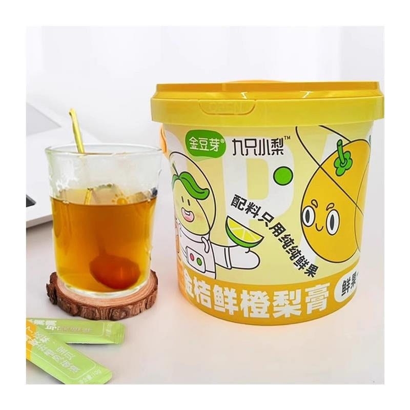 Jindouya Jinju Fresh Orange Pear Cream 210g (10g * 21 pieces) 1 can
