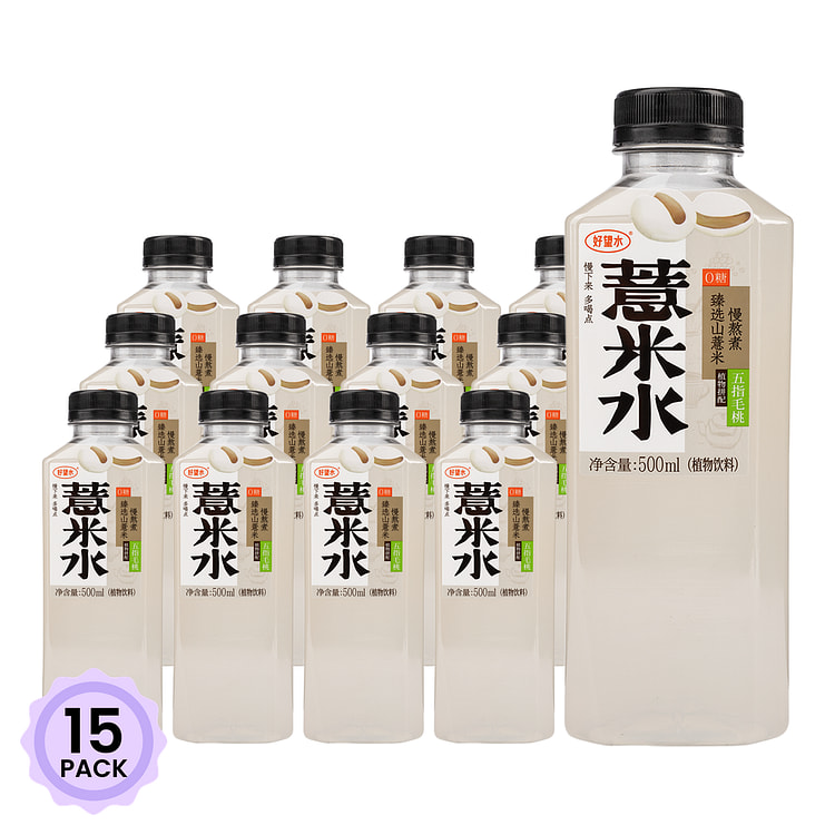 好望水 薏米水 0糖 500 毫升*15 包