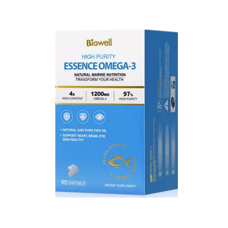 Biowell High Purity Essence Omega3 60 Capsules 1 bottle