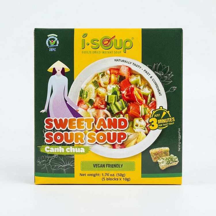 [i-Soup] Sweet and Sour Soup Canh Chua Cay 1 box