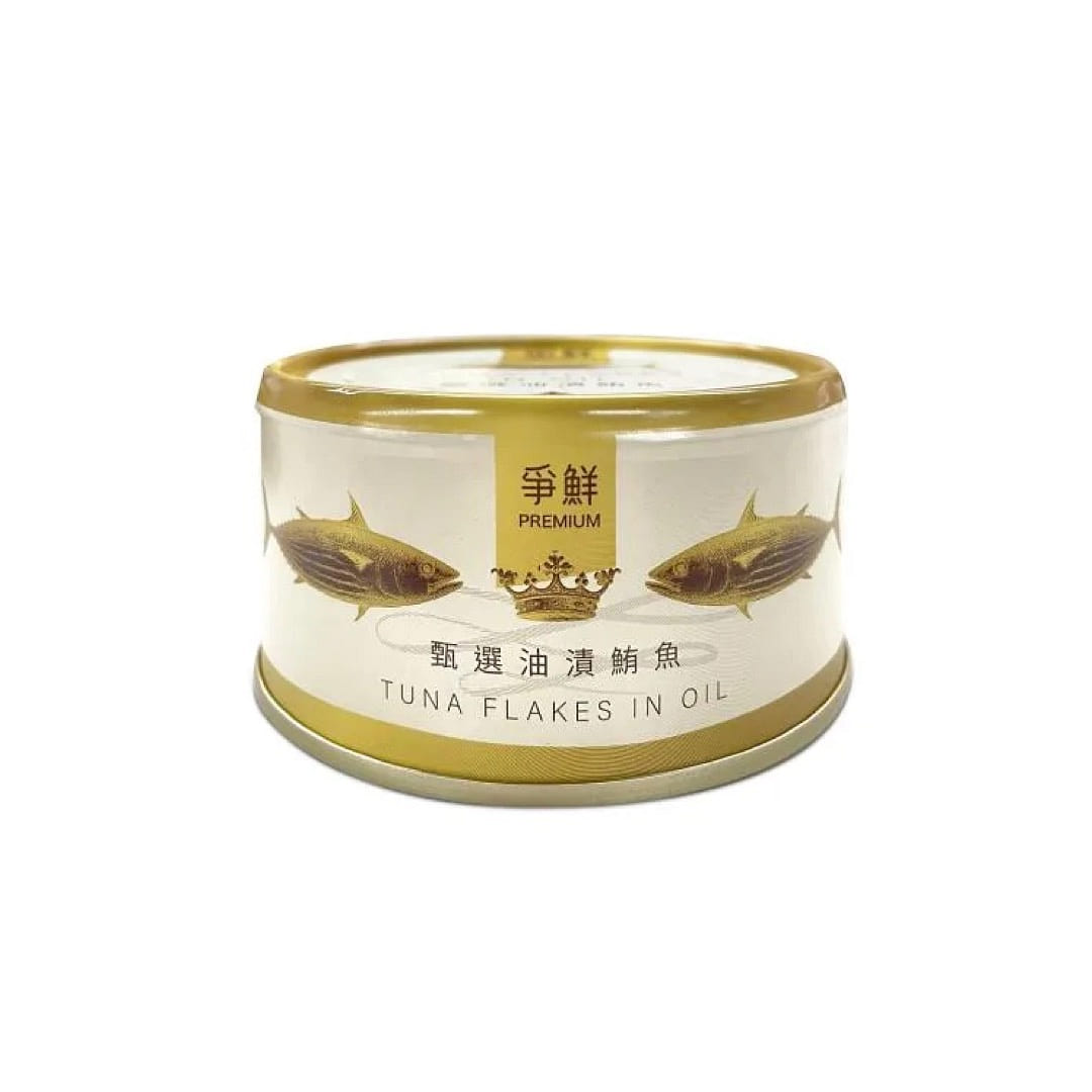 Ready-to-eat Taiwan Tuna Flakes in Oil 185 g