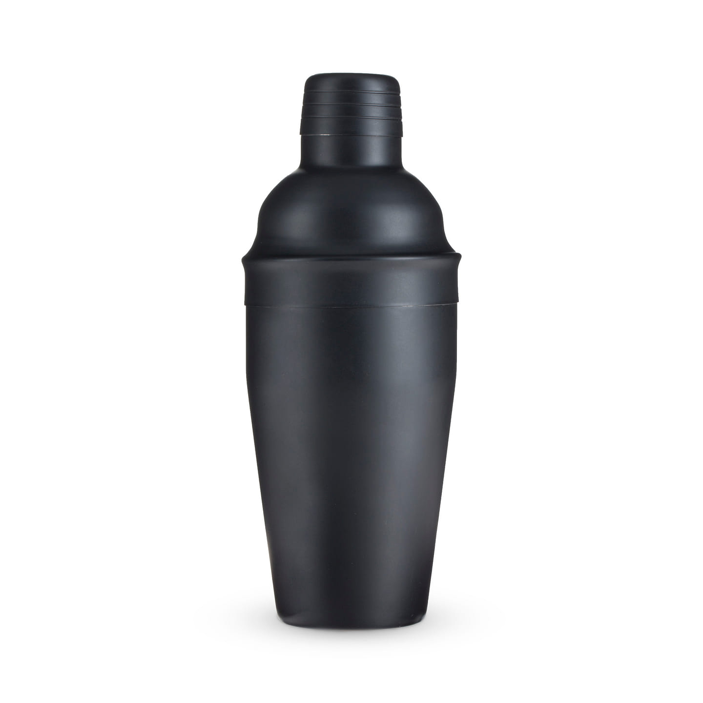 Ash: 18-Ounce Matte Black Cocktail Shaker by True 1 each