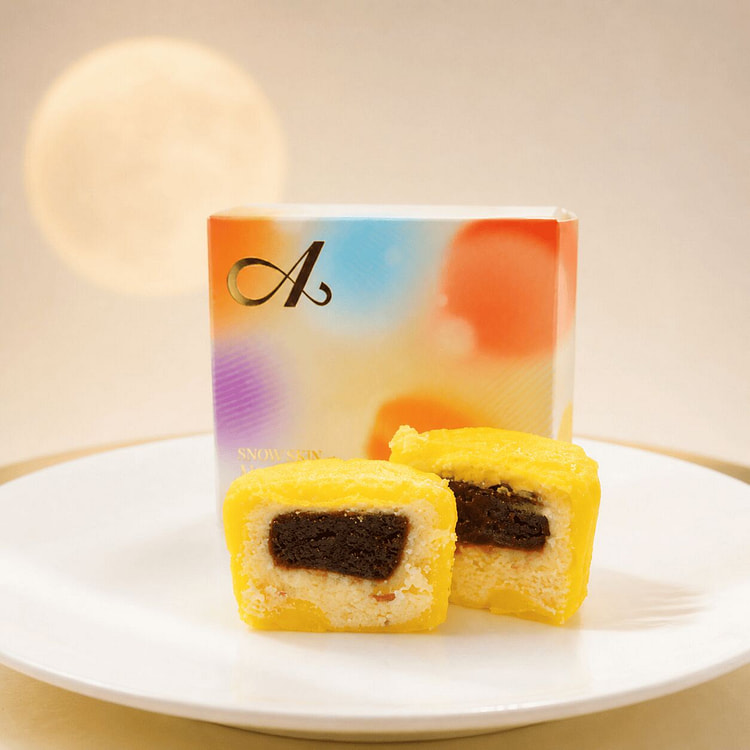 Red Bean Snow Skin Mooncake