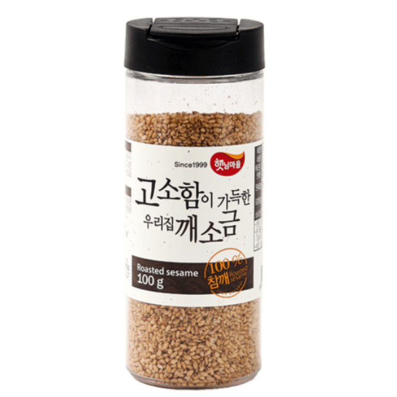 [Korea Direct ] foreign sesame stir-fried sesame seeds 100g, 1 container 100 g