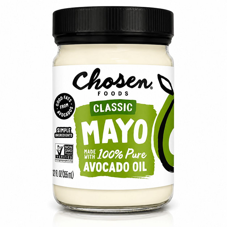 Chosen Foods 100%纯牛油果油蛋黄酱 1 包