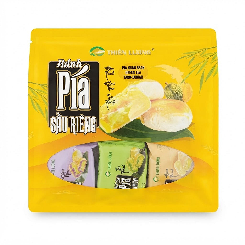 Thien Luong Assorted Pia Cake (12mini cakes x 40g) 1 each