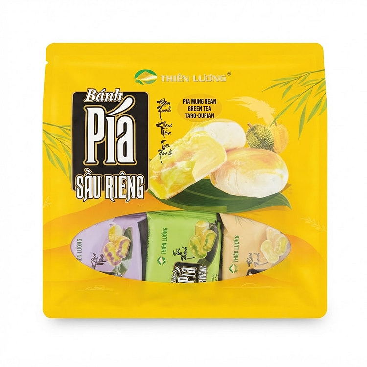 Thien Luong Assorted Pia Cake (12mini cakes x 40g) 1 each