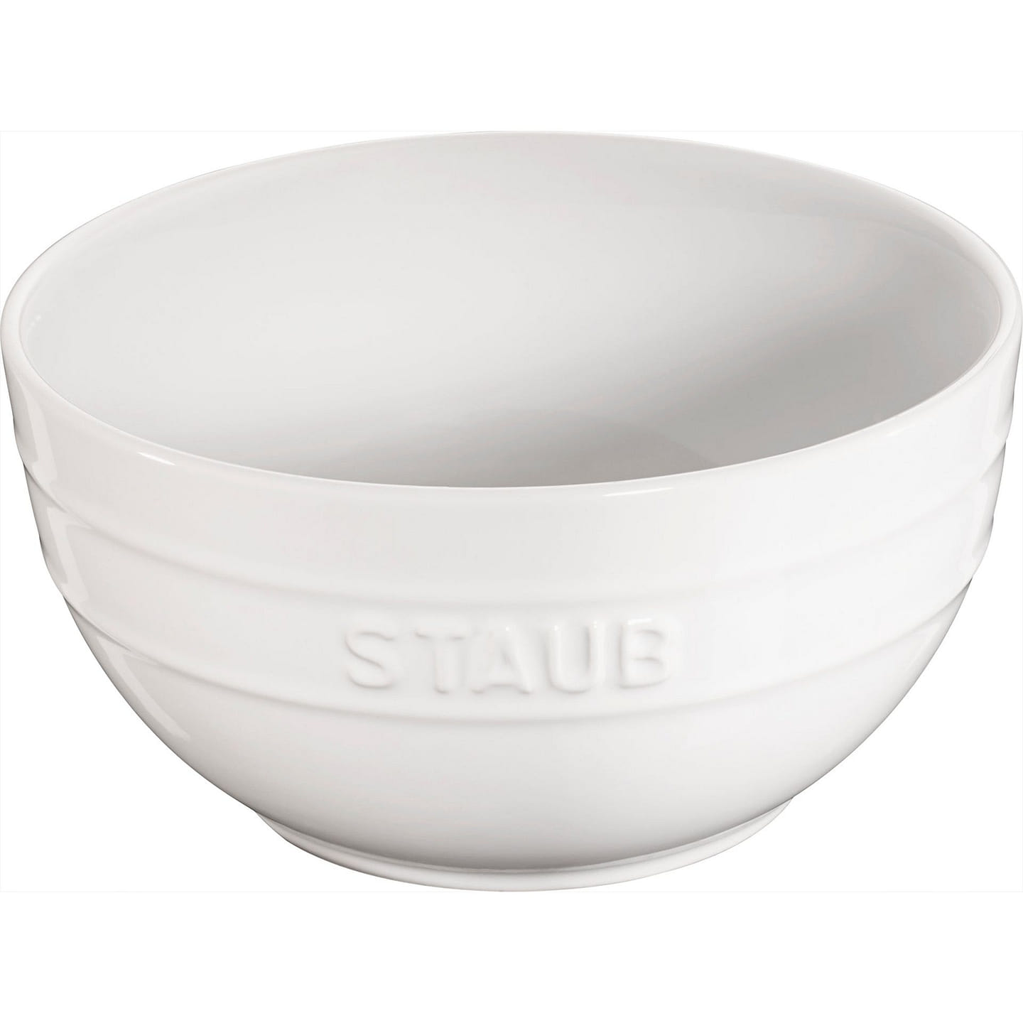 STAUB Ceramic 6.5-inch Large Universal Bowl 6.5-inch / White 1 each