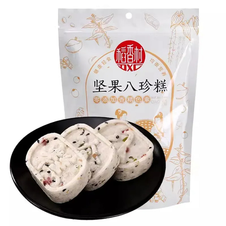 稻香村坚果八珍糕粗粮米糕早餐代餐210g*1袋 210 克