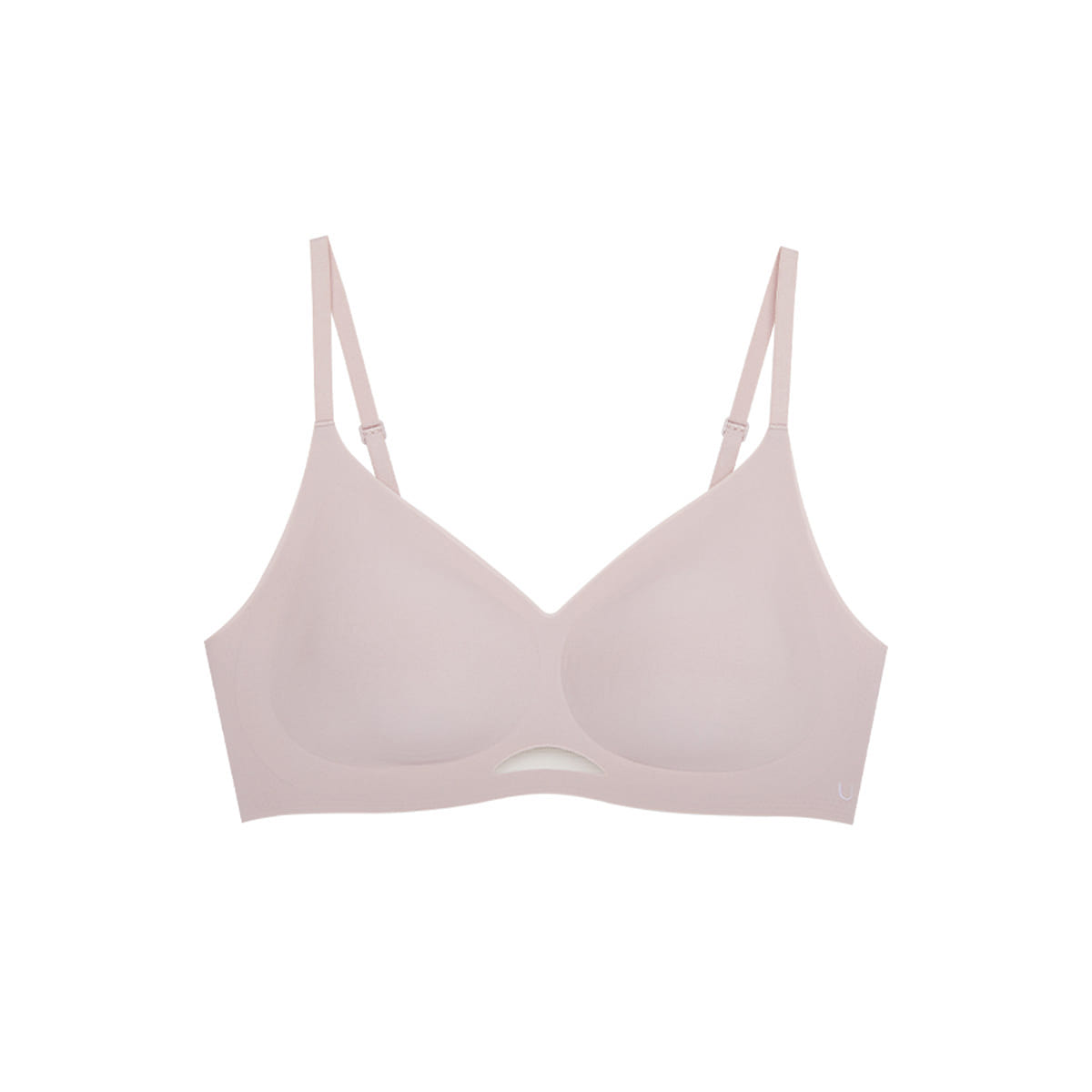 Ubras Commuter Size Free Breathable Light Gauze Back Hook Bra – Standard – Grey Pink – One Size 100 g