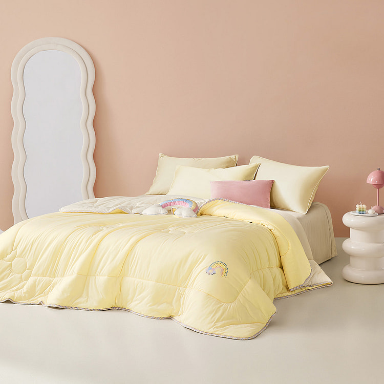 Candy Fluffy Quilt Yellow / Winter / King/220*250