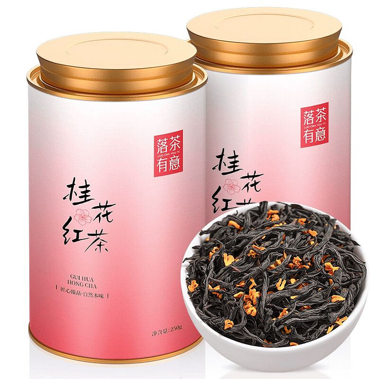 落茶有意 桂花红茶 古法窖制桂花茶