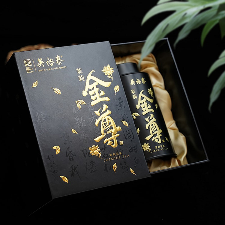 吴裕泰 茉莉金樽 全芽茶叶 1罐 50 克