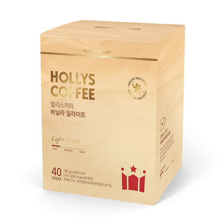 HOLLYS COFFEE vanilla Delight 19.5g x 40p 1 each