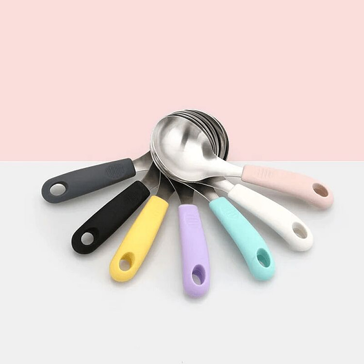 Newvia Stainless Steel 304 Mini Ladle (Black) 1 box