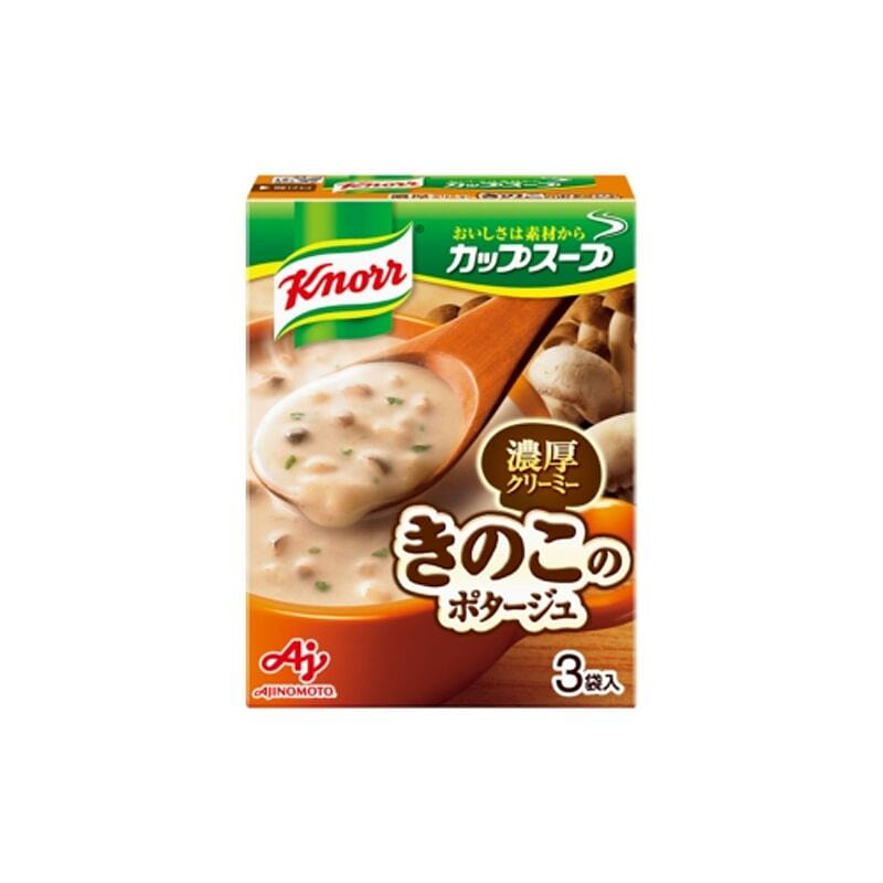 Ajinomoto Creamy Mushroom Thick Soup 3 packs 1 each