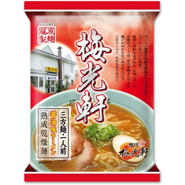 梅古轩三坡面 酱油拉面 108g 藤原