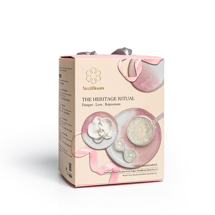 燕窝 香兰口味 冰糖燕窝花仪式礼盒 含胶原蛋白