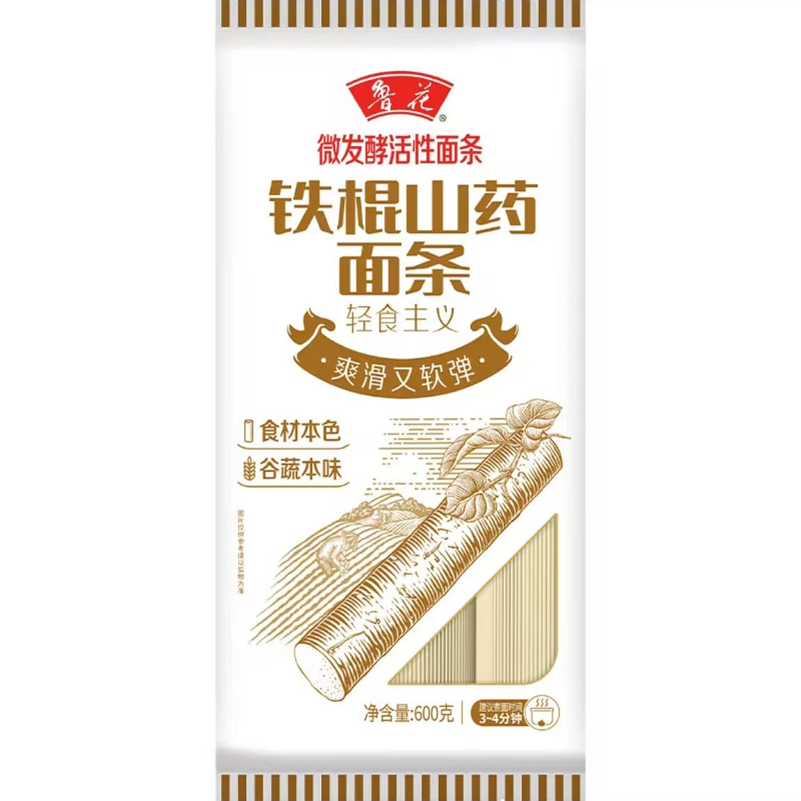 Luhua iron stick yam noodles with natural flavor n 600 g