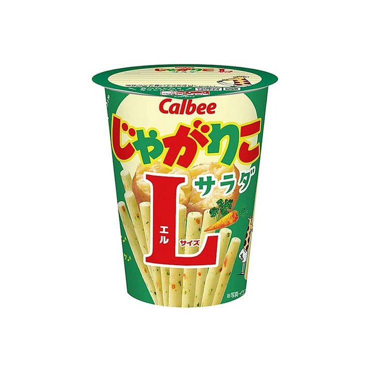 Calbee Vegetable Salad Flavour French Fries Sticks 68g