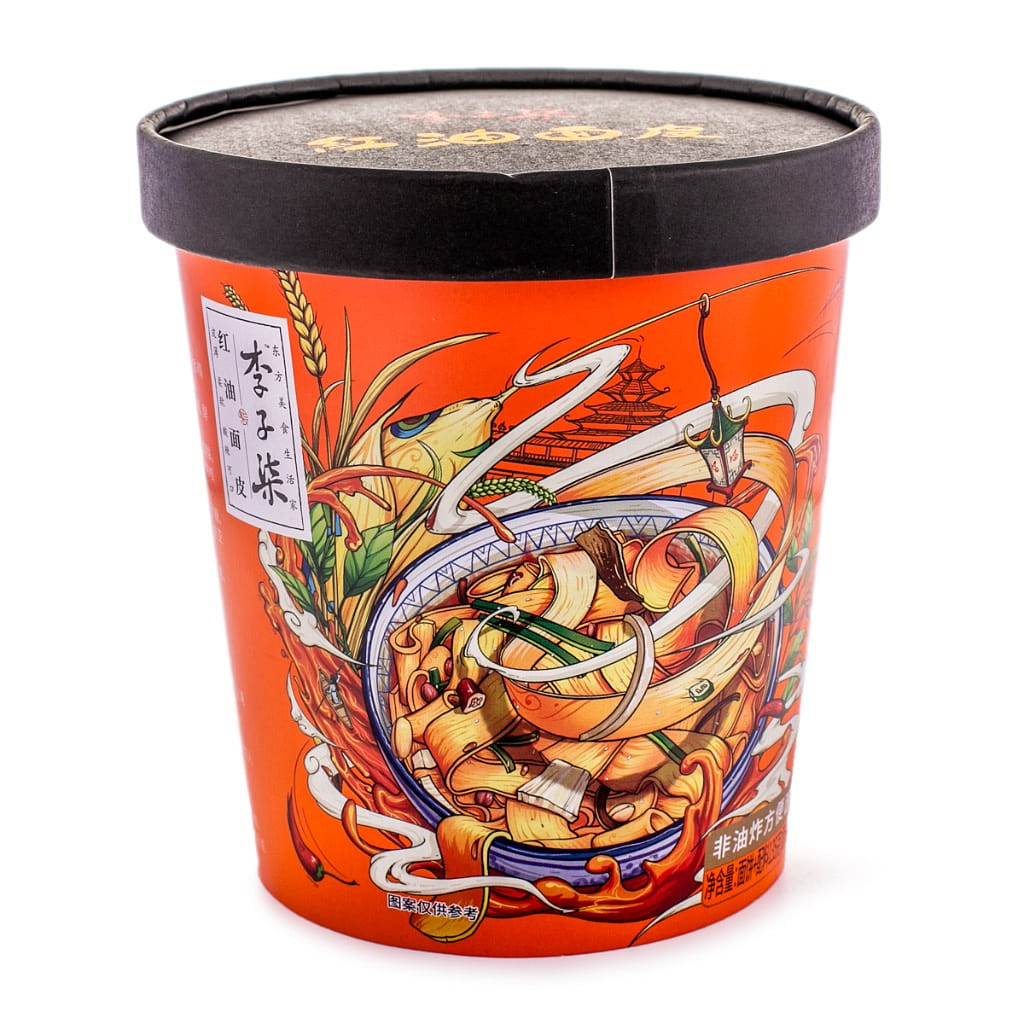 Mì Ly Ăn Liền Liziqi, Vị Dầu Ớt 135 g