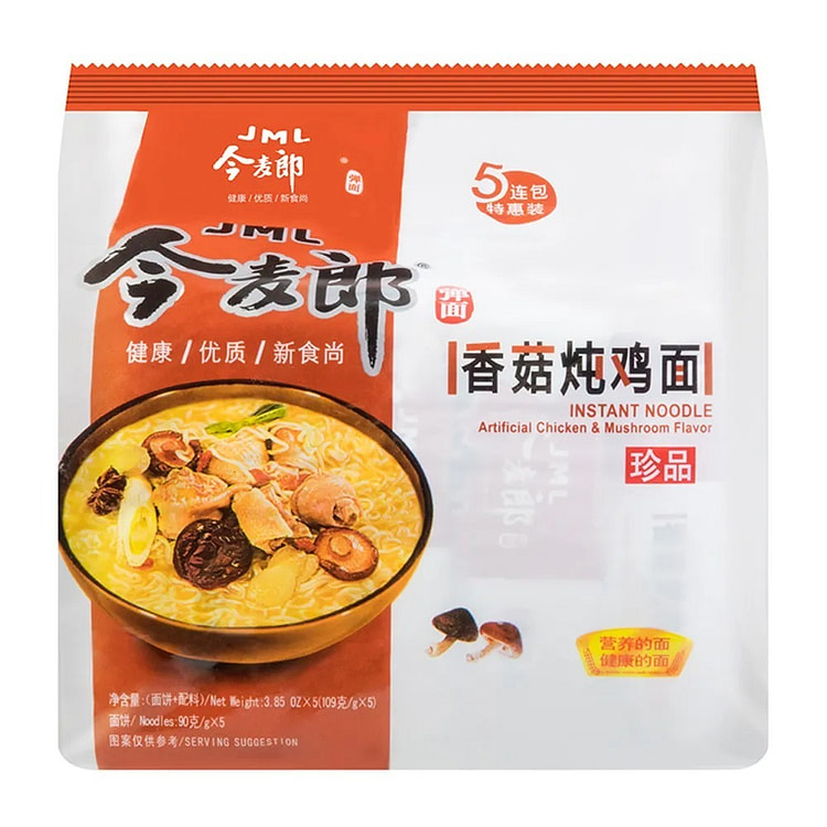 JinMaiLang Mushroom Chicken Noodle 5 packs 109 g