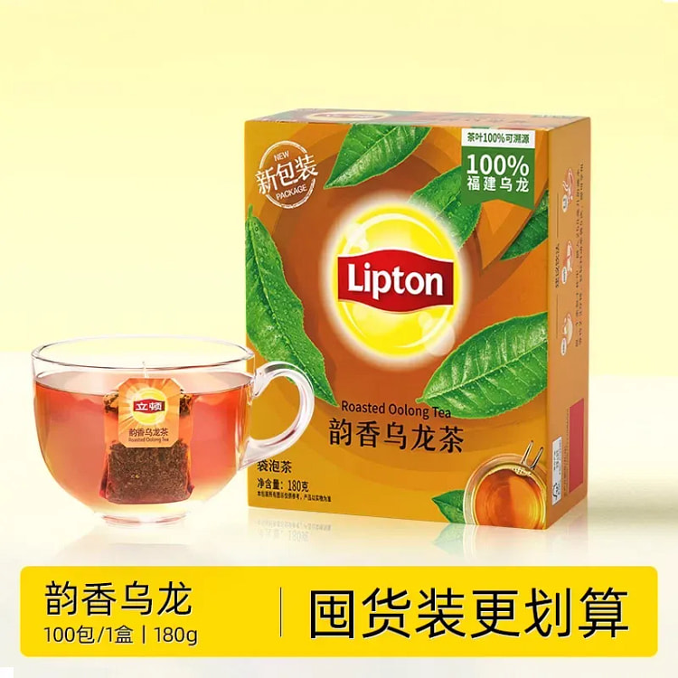 Lipton Fragrant Oolong Tea Bags 180g/box 180 g