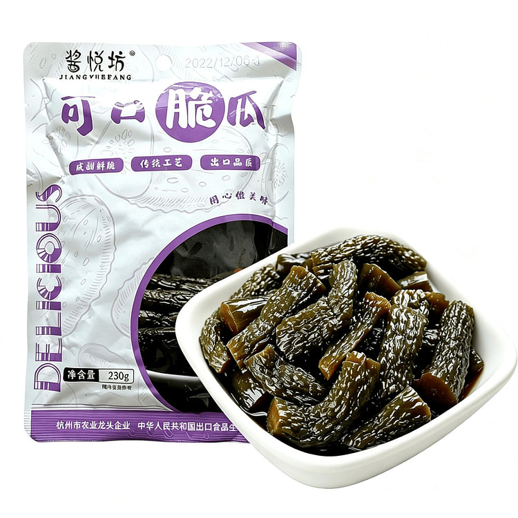 Jiangyuefang Pickled Soy Sauce Cucumbers 230 g