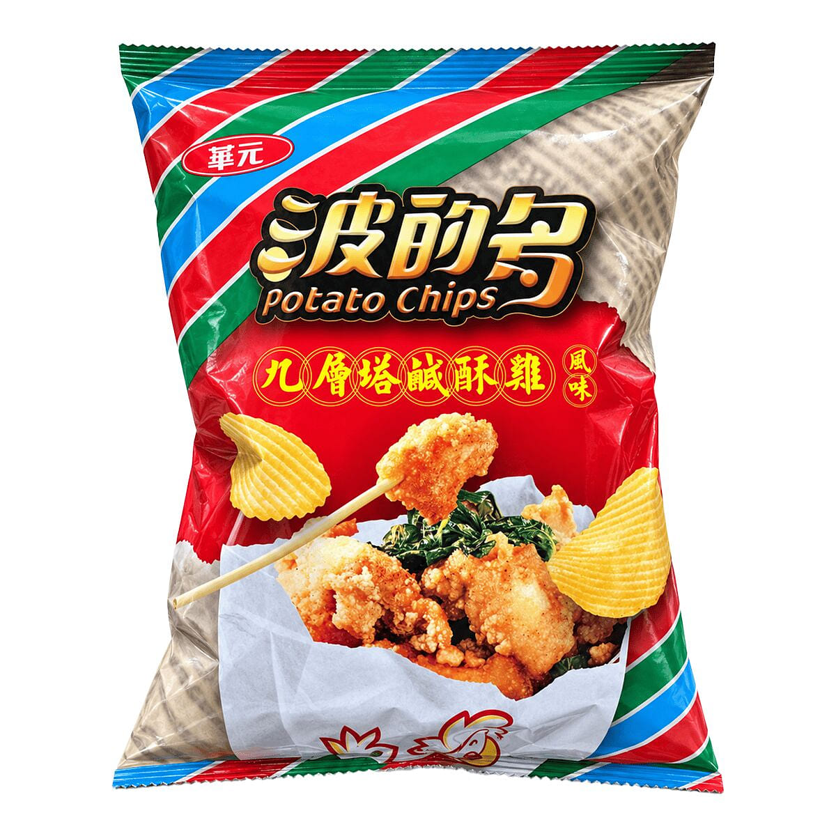 Hwa Yuan Potato Chips (Basil Popcorn Chicken) 73 g