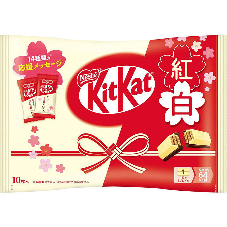 KIT KAT 限定款 白巧克力威化 10枚装