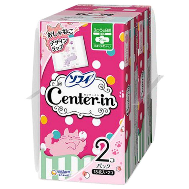 苏菲 Center-in 21cm护翼卫生巾36个 1 包