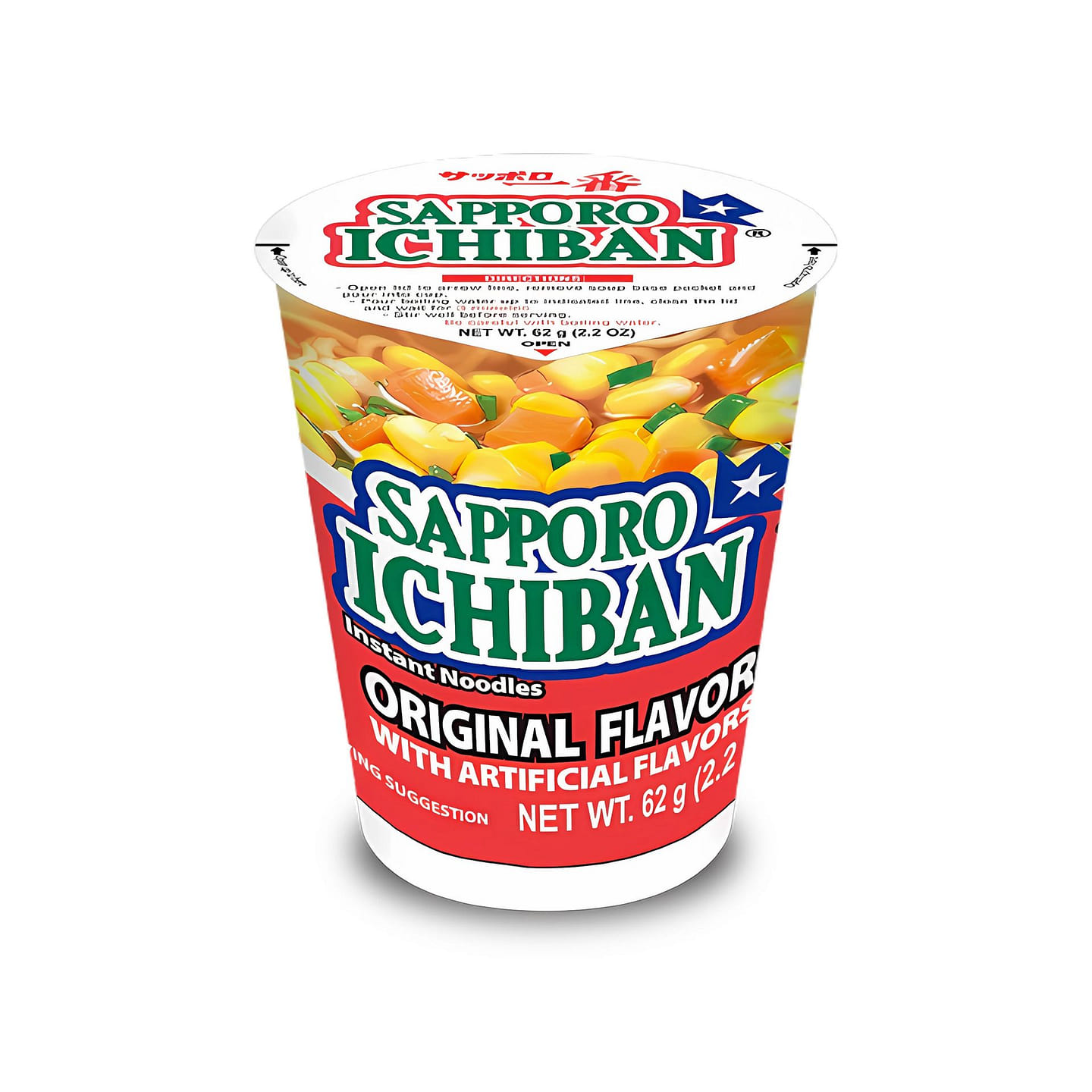 Sapporo ichiban Cup Noodle Original (Japan) 1 each