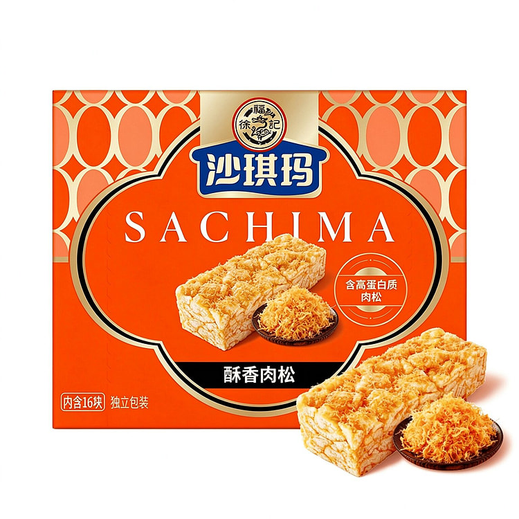 HsuFuChi Sachima Rich Savory Soft Pastry Box Snack