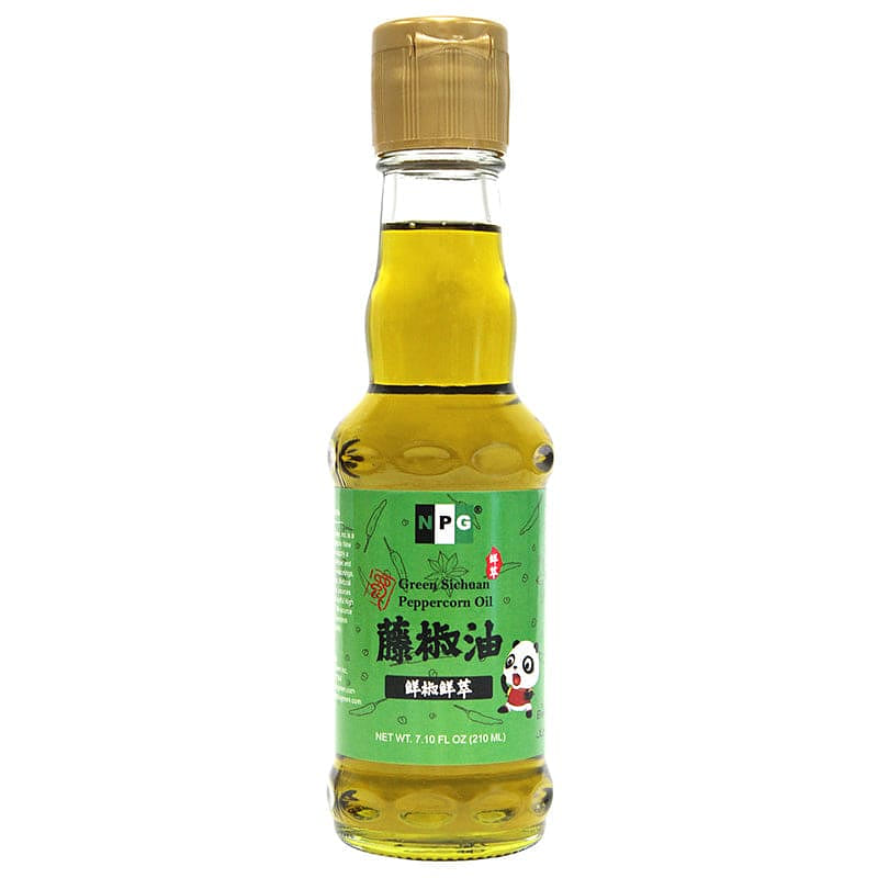NPG Sichuan Green Peppercorn Oil 7.1 Fl Oz 210 ml