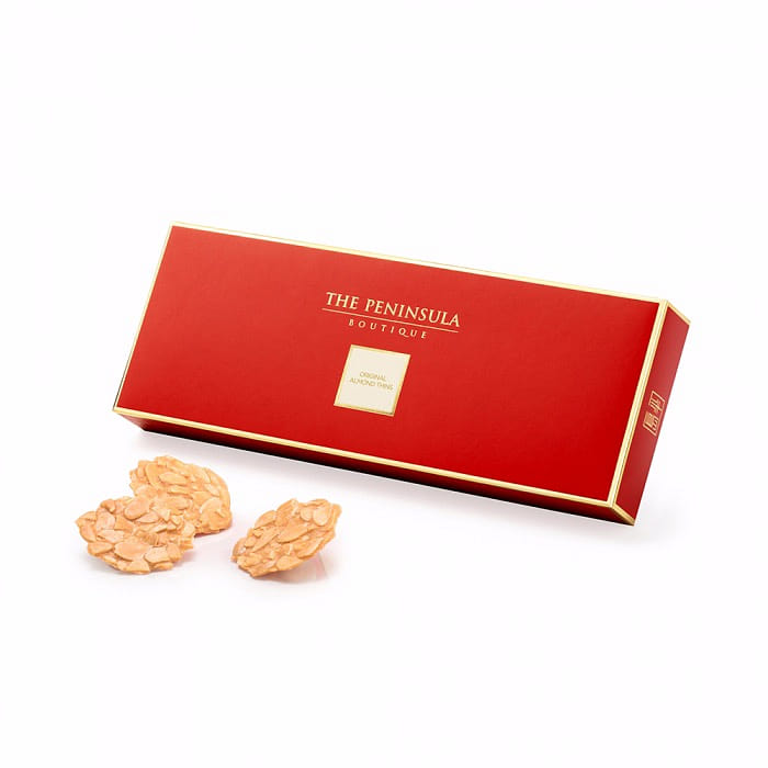 The Peninsula Boutique Original Almond Thins 12 Pieces 1 each