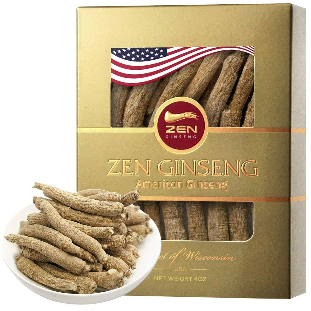 American Wisconsin Ginseng, Small Long Root Energy 1 each