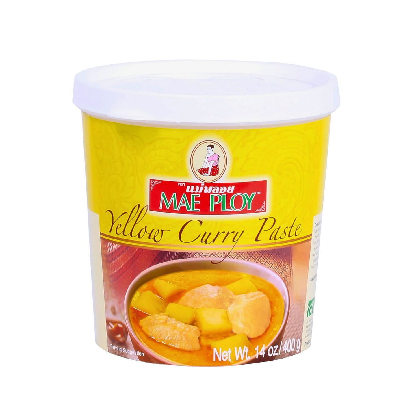 Mae Ploy Thai Yellow Curry Paste 400g 1 each