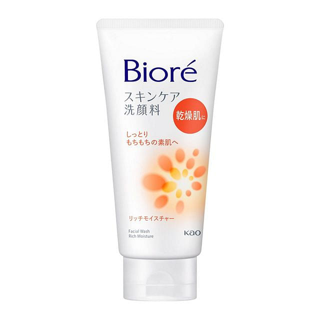 Kao Biore Fical Wash Rich Moisture Orange 150g 1 each