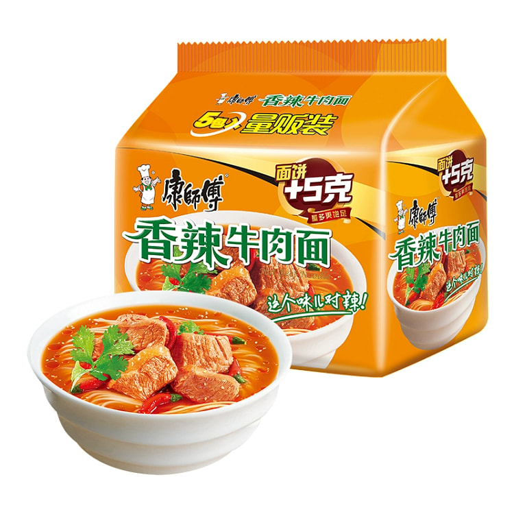 康师傅方便面经典香辣*1包