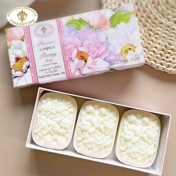 peony  scented soap
