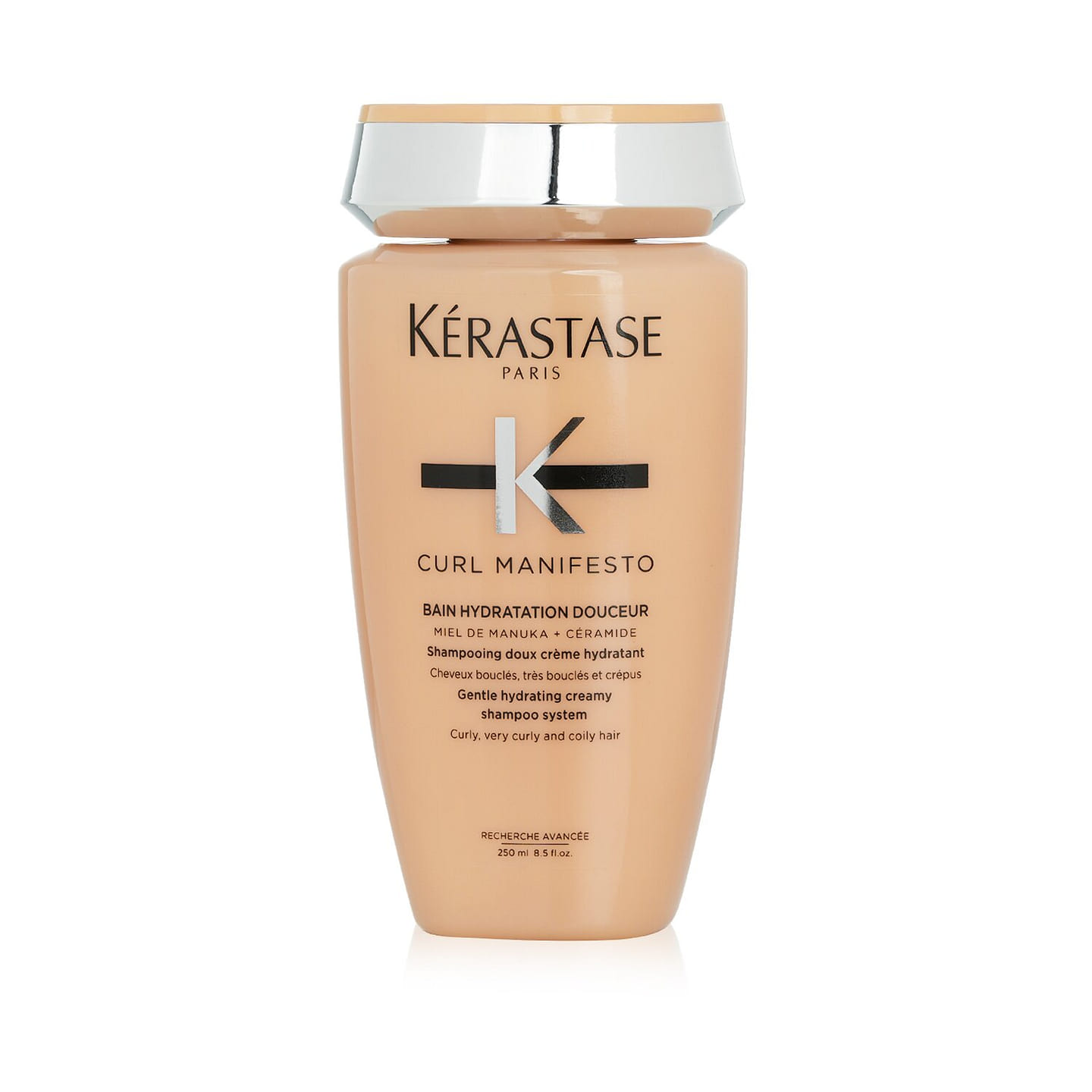 Kerastase Curl Manifesto Bain Hydratation Douceur Gentle Hydrating Creamy Shampoo (For Curly, Very Curly & Coily Hair) 968688/1227636 250 ml