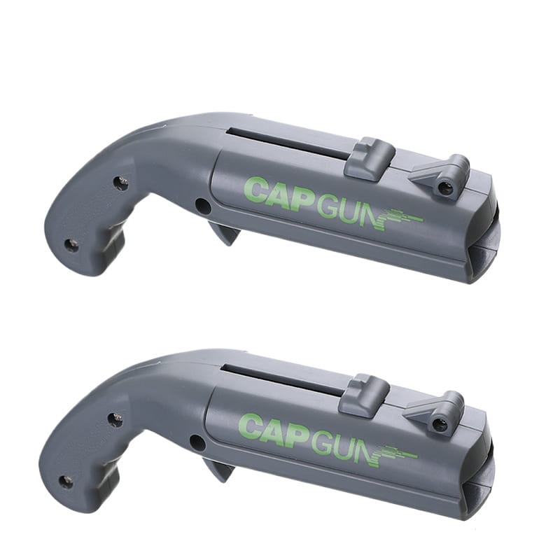 Ejection bottle opener grey *2 2 count
