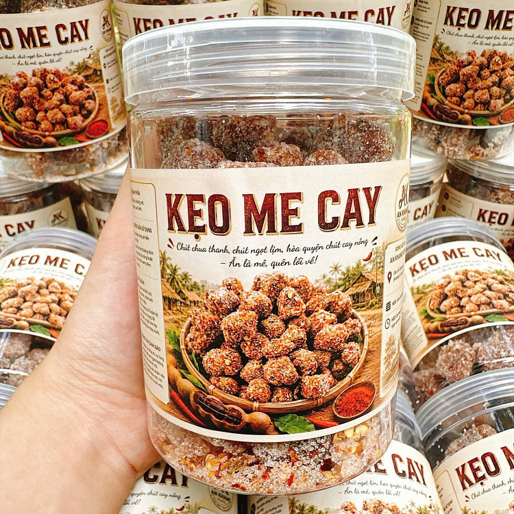 KẸO ME CAY 400G 1 hộp