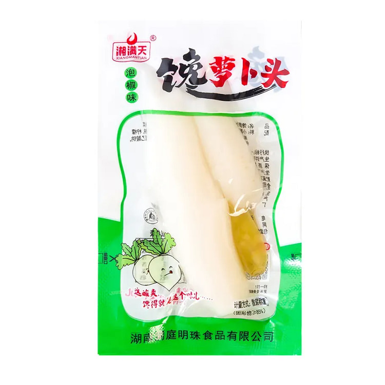 湘满天馋萝卜头泡椒小萝卜酸萝卜条开胃菜25g×3袋 75 克