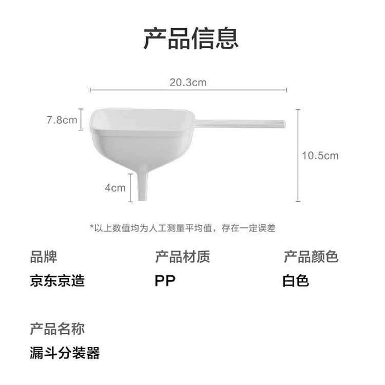 Jingdongjingzao Funnel 1 count