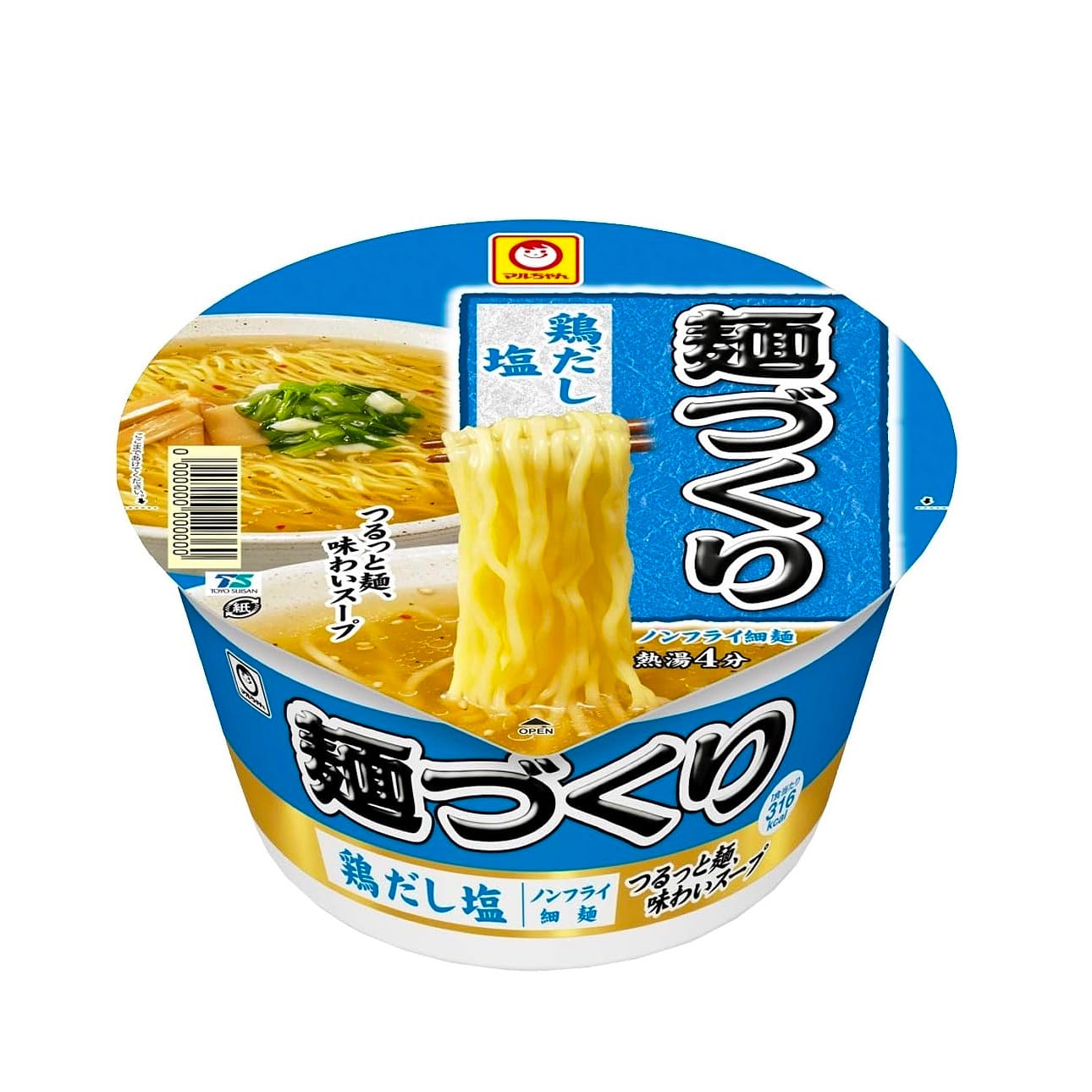 Maruchan Ramen Noodles MENDUKURI Salt Soup Cup 87g 1 개