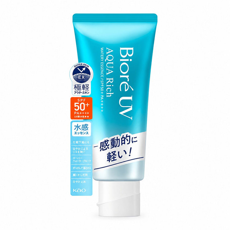 NEW Version KAO Biore UV Aqua Rich Watery Ess 70ML 1 each